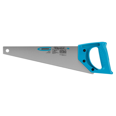 Ножовка для работы с ламинатом "Piranha", 360 мм, 15-16 TPI, зуб 2D, каленый зуб, пласт.рук-ка Gross по ценам производителя в Челябинске с доставкой по всей России