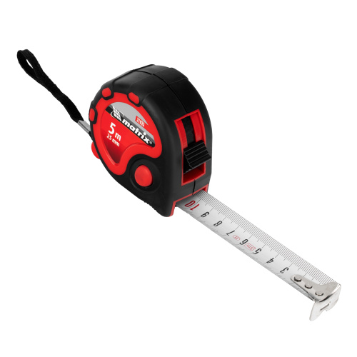 Рулетка Status 3 fixations,5 м х 25 мм,двухкомпонентный корпус,3 фиксации ленты Matrix по ценам производителя в Челябинске с доставкой по всей России