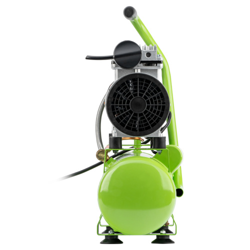 Компрессор безмаслянный малошумный МБ 750/10,750 Вт, 10 л, 150 л/мин Сибртех по ценам производителя в Челябинске с доставкой по всей России