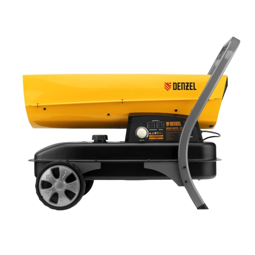 Дизельная тепловая пушка DHG-45i, 45 кВт, 1000 м3/ч, прямой нагрев, электронный термостат Denzel по ценам производителя в Челябинске с доставкой по всей России