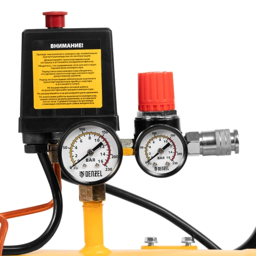 Компрессор воздушный DKV2200/100, Х-PRO 2.2 кВт, 400 л/мин, 100л Denzel по ценам производителя в Челябинске с доставкой по всей России