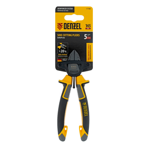 Бокорезы 145 мм, трехкомпонентные рукоятки Denzel по ценам производителя в Челябинске с доставкой по всей России