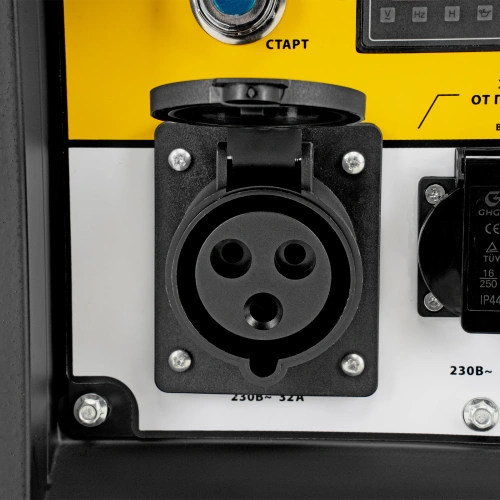 Генератор дизельный DES-55E, 5,5 кВт, 230 В, 11 л, электростартер Denzel по ценам производителя в Челябинске с доставкой по всей России