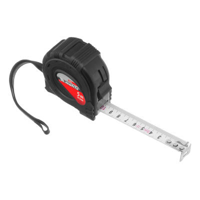 Рулетка Black,5 м х 19 мм,обрезиненный корпус Matrix по ценам производителя в Челябинске с доставкой по всей России