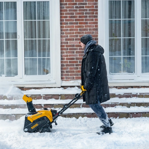 Бензиновая снегоуборочная машина SB 460 E, 99cc, эл.старт, шнек SnowCrusher Denzel по ценам производителя в Челябинске с доставкой по всей России