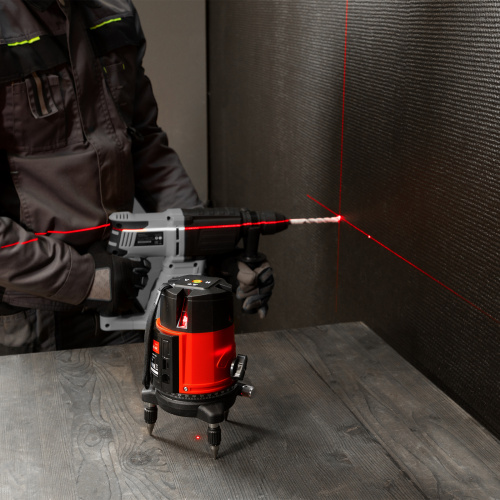 Лазерный уровень CRL-30R, 30 м, красный луч, батарейки, резьба 5/8" MTX по ценам производителя в Челябинске с доставкой по всей России