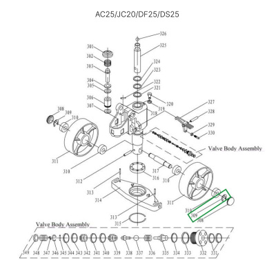 Стопорное кольцо крепления рулевых колес для гидравлических тележек AC25, DF25, JC20, AC30 по ценам производителя в Челябинске с доставкой по всей России