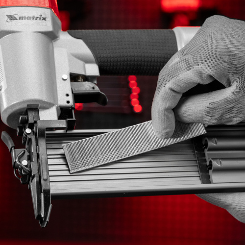 Гвозди для пневматического нейлера, длина 25 мм, ширина 1.25 мм, толщина 1 мм, 5000 шт Matrix по ценам производителя в Челябинске с доставкой по всей России