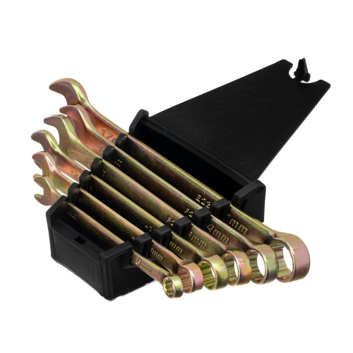 Набор ключей комбинированных, 8-17 мм, 6 шт Сибртех по ценам производителя в Челябинске с доставкой по всей России