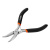 Длинногубцы изогнутые Mini, 130 мм, никелированные, авторазжим Sparta по ценам производителя в Челябинске с доставкой по всей России