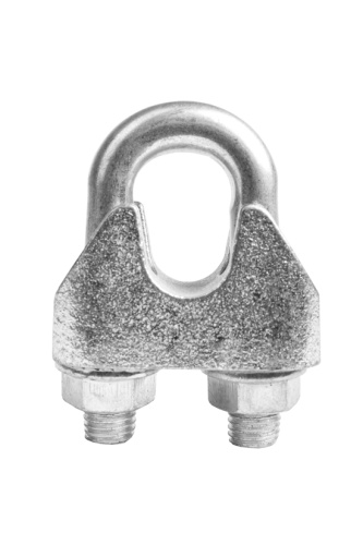 Зажим канатный TOR ф=22 мм DIN 741 (Q) по ценам производителя в Челябинске с доставкой по всей России