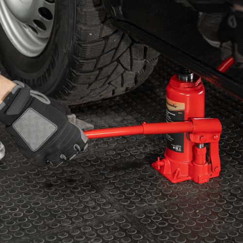 Домкрат гидравлический бутылочный, 5 т, h подъема 195-380 мм Sparta по ценам производителя в Челябинске с доставкой по всей России