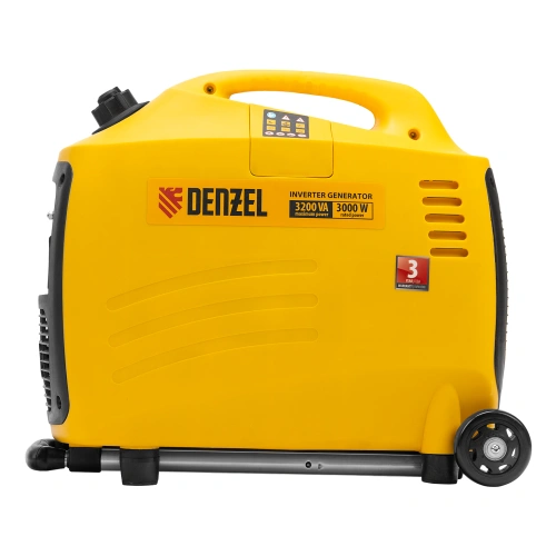 Генератор инверторный GT-3200iSE, 3.2 кВт, 230 В, бак 6 л, закрытый корпус, электростартер Denzel по ценам производителя в Челябинске с доставкой по всей России