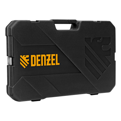 Набор инструментов, 1/2", 1/4", CrV, S2, пластиковый кейс, 194 предмета Denzel по ценам производителя в Челябинске с доставкой по всей России