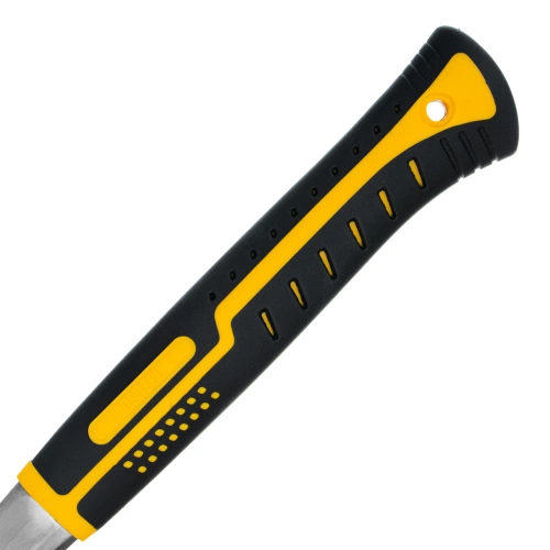 Молоток-гвоздодер 560 г, цельнометаллический, двухкомпонентная рукоятка Denzel по ценам производителя в Челябинске с доставкой по всей России