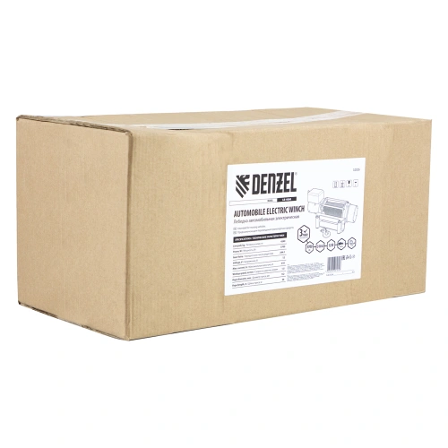 Лебедка автомобильная электрическая LB-4000, 4.5 т, 3.7 кВт, 12 В Denzel по ценам производителя в Челябинске с доставкой по всей России