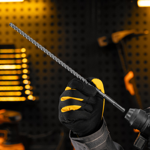 Бур по бетону, цельная крестовая пластина, 8x315 мм, SDS PLUS Denzel по ценам производителя в Челябинске с доставкой по всей России