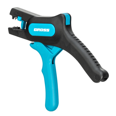 Щипцы для зачистки электропроводов 0.2-6 мм2 (10-24 AWG) лезвие: нержавеющая сталь Gross по ценам производителя в Челябинске с доставкой по всей России