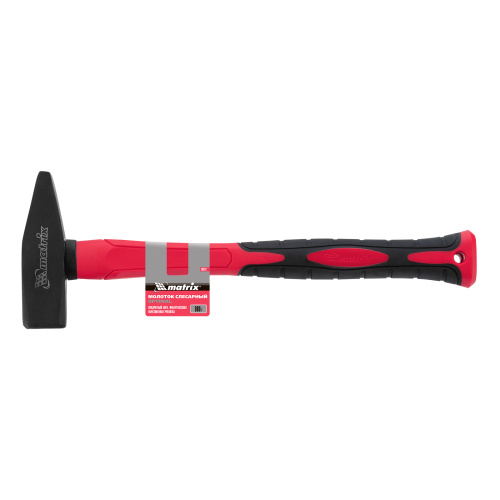 Молоток слесарный optimal, 800 г, фибергласовая обрезиненная рукоятка, квадратный боек Matrix по ценам производителя в Челябинске с доставкой по всей России