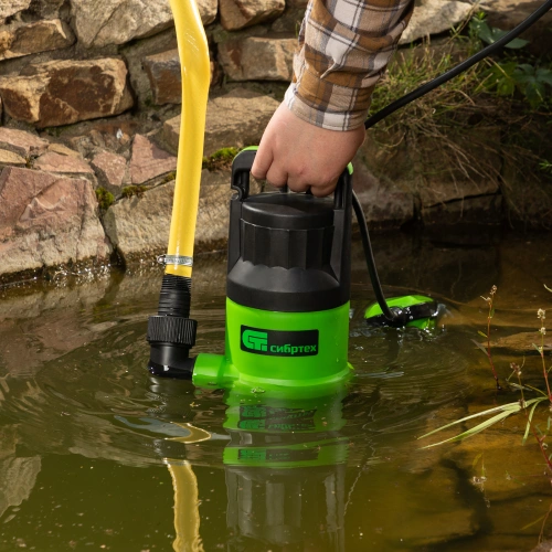 Дренажный насос для грязной воды СДН800-35, 800 Вт, напор 9 м, 13500 л/ч Сибртех по ценам производителя в Челябинске с доставкой по всей России