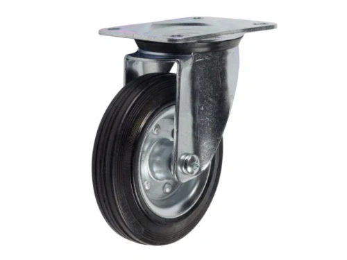 Колесо поворотное усиленное резина SRC 42 100 мм по ценам производителя в Челябинске с доставкой по всей России