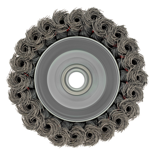 Щетка для УШМ, 100 мм, М14, "чашка", крученая проволока 0.35 мм Matrix по ценам производителя в Челябинске с доставкой по всей России