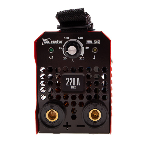 Инверторный аппарат дуговой сварки MMA-220S, 220 А, ПВ60%, диаметр электрода 1,6-5 мм MTX по ценам производителя в Челябинске с доставкой по всей России