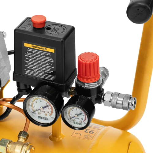 Компрессор воздушный, прямой привод DC1500/50, 1.5 кВт, 50 литров, 220 л/мин Denzel купить в Москве с доставкой по всей России | ProtosMarket.ru