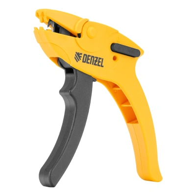 Щипцы для зачистки электропроводов, сечением 0,2-6 мм2, функция обрезания проводов Denzel по ценам производителя в Челябинске с доставкой по всей России