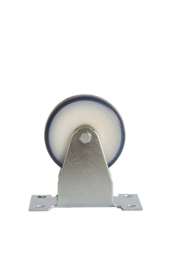 Колесо аппаратное неповоротное FCv 93 75 мм (синяя резина) по ценам производителя в Челябинске с доставкой по всей России