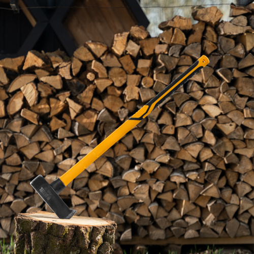 Колун-кувалда 4000 г, кованая, фибергласовая  рукоятка c TPR покрытием, 880 мм Denzel по ценам производителя в Челябинске с доставкой по всей России