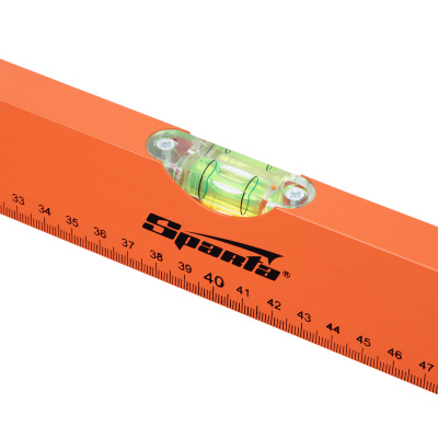 Уровень алюминиевый, 800 мм, 3 глазка, желтый, линейка Sparta по ценам производителя в Челябинске с доставкой по всей России