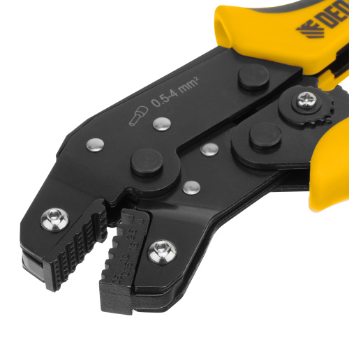 Клещи для обжима наконечников штыревых НШВ, НШВИ, НШВИ-2, 0,5-4 мм2 Denzel по ценам производителя в Челябинске с доставкой по всей России