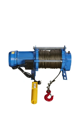 Лебедка электрическая  500 кг 100 м с канатом 220 В TOR KCD по ценам производителя в Челябинске с доставкой по всей России
