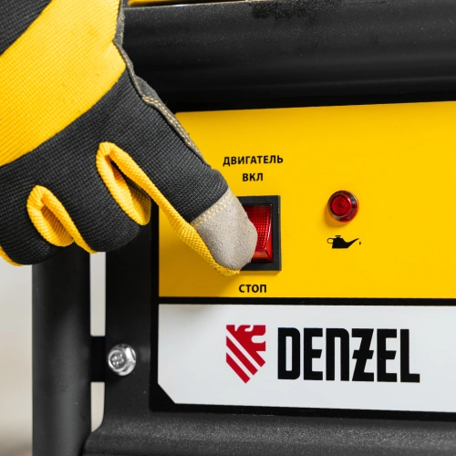 Генератор бензиновый GE 6900, 5.5 кВт, 220 В/50 Гц, 25 л, ручной старт Denzel по ценам производителя в Челябинске с доставкой по всей России