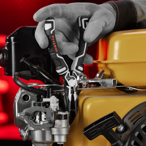 Длинногубцы прямые 165 мм, усиленная система, Pro Matrix по ценам производителя в Челябинске с доставкой по всей России