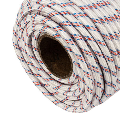 Фал плетеный полипропиленовый с сердечником, 12 мм, L 100 м, 24-прядный, Сибртех по ценам производителя в Челябинске с доставкой по всей России