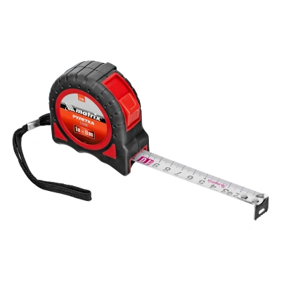 Рулетка Strong,5 м х 19 мм,обрезиненный корпус Matrix по ценам производителя в Челябинске с доставкой по всей России