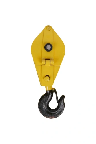 Блок монтажный однорольный с  крюком TOR 1 т с откидной щекой (K) по ценам производителя в Челябинске с доставкой по всей России