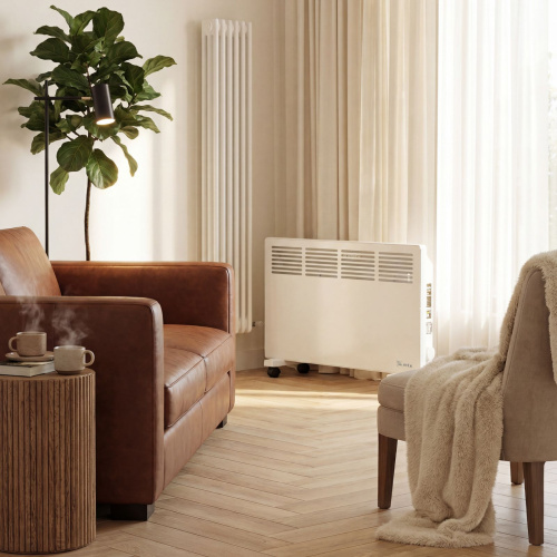 Конвектор электрический КМ-1500.2, 230 В, 1500 Вт, X-образный нагреватель, колеса, термостат MTX по ценам производителя в Челябинске с доставкой по всей России