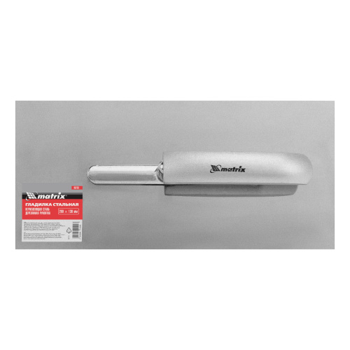 Гладилка из нержавеющей стали, 280 х 130 мм, деревянная ручка Matrix по ценам производителя в Челябинске с доставкой по всей России