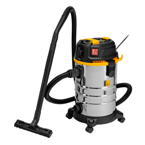 Пылесос строительный RVC30, 1400 Вт, бак 30 л, шланг 3 м, розетка с автосинхр. Denzel по ценам производителя в Челябинске с доставкой по всей России