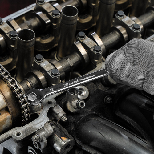 Набор ключей комбинированных, трещеточных 6 шт Matrix по ценам производителя в Челябинске с доставкой по всей России