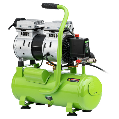 Компрессор безмаслянный малошумный МБ 750/10,750 Вт, 10 л, 150 л/мин Сибртех по ценам производителя в Челябинске с доставкой по всей России