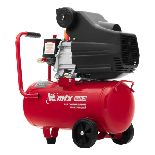 Компрессор воздушный DC1500L/24, 1,5 кВт, 24 л, 210 л/мин MTX по ценам производителя в Челябинске с доставкой по всей России
