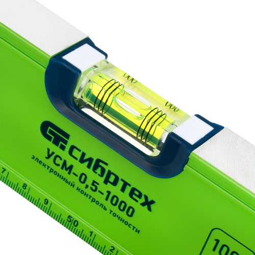 Уровень алюминиевый УСМ-0,5-1000, фрезерованный, 3 глазка, магнитный, рукоятки, 1000 мм Сибртех по ценам производителя в Челябинске с доставкой по всей России
