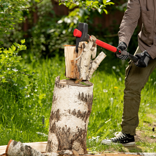 Колун, 3600 г, фибергласовое обрезиненное топорище 900 мм Matrix по ценам производителя в Челябинске с доставкой по всей России