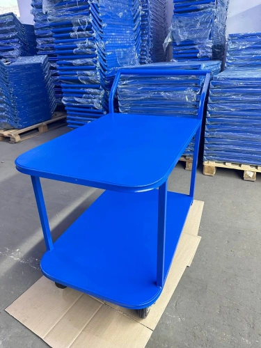 Тележка платформенная TOR ТП-2Я (600х900) 2х-ярусная (125мм) по ценам производителя в Челябинске с доставкой по всей России