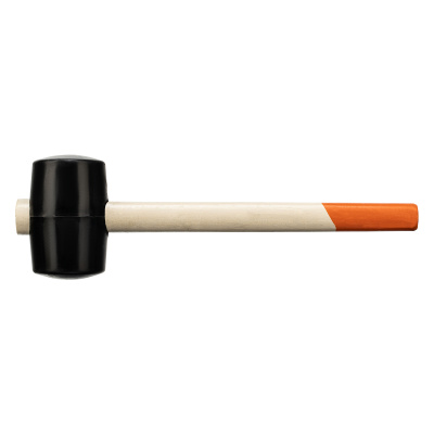 Киянка резиновая, 450 г, черная резина, деревянная рукоятка Sparta купить в Москве с доставкой по всей России | ProtosMarket.ru