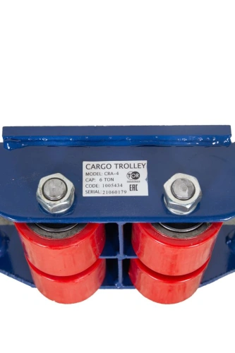 Роликовая платформа поворотная TOR CRA-4 г/п 6 т (без ручки) по ценам производителя в Челябинске с доставкой по всей России